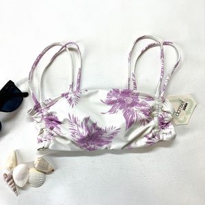 Damsel Eco, Bandeau Bikini Top, Double Strap, Recycled Bottles